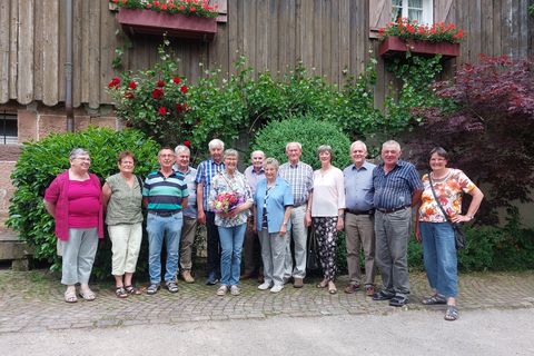 Gruppenbild der Alterskameraden