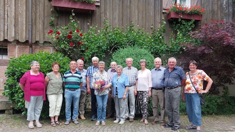 Gruppenbild der Alterskameraden