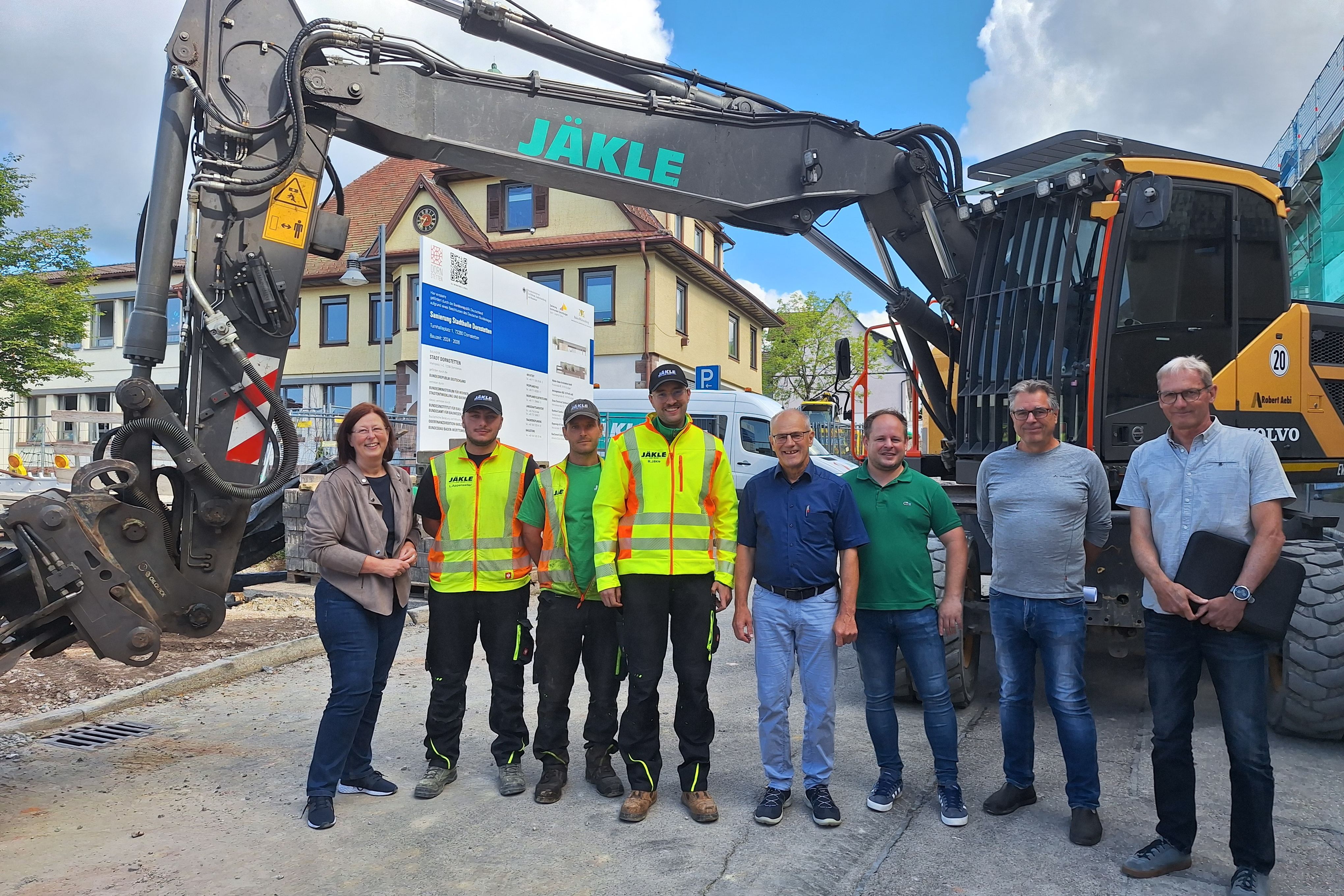 Spatenstich Hauptstraße im Juli 2025