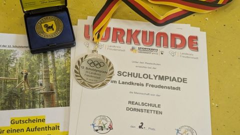 Urkunde Schulolympiade
