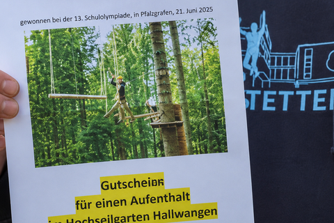 Gutschein Preis Schulolympiade