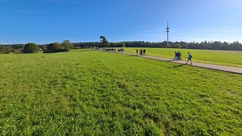 Auf dem Weg in den Barfußpark 
