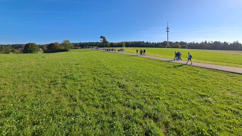 Auf dem Weg in den Barfußpark