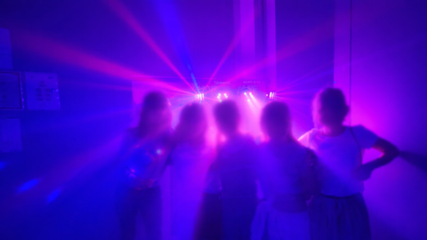 Musik, Lichter und gute Stimmung bei der GyDo-Unterstufenparty