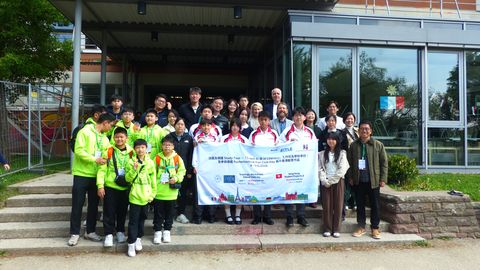 Besuch aus Hongkong: Internationale Gäste am Gymnasium Dornstetten