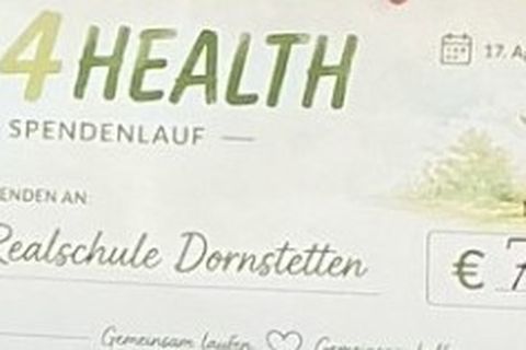 Spendenübergabe