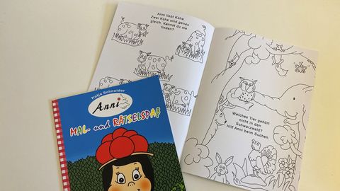 Mal- und Rätselspaß mit Anni