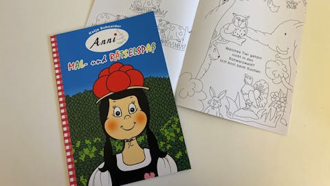 Mal- und Rätselspaß mit Anni