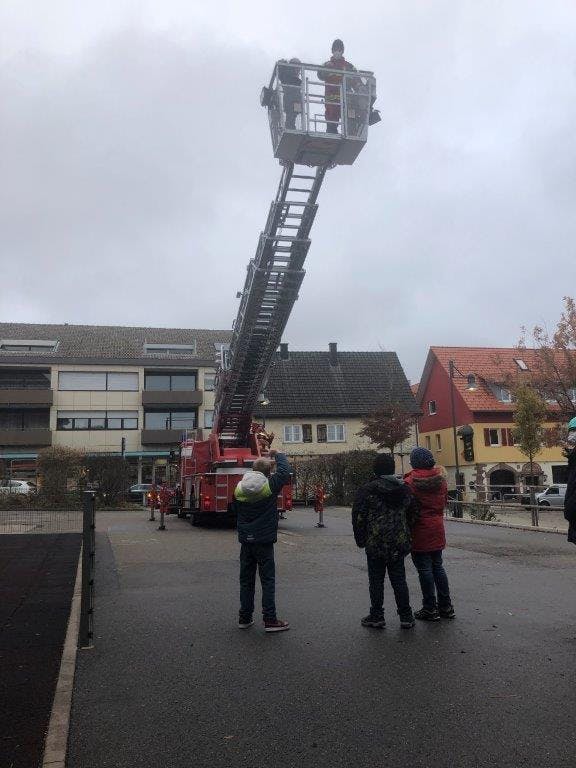 Feuerwehr-AG Grundschule Dornstetten