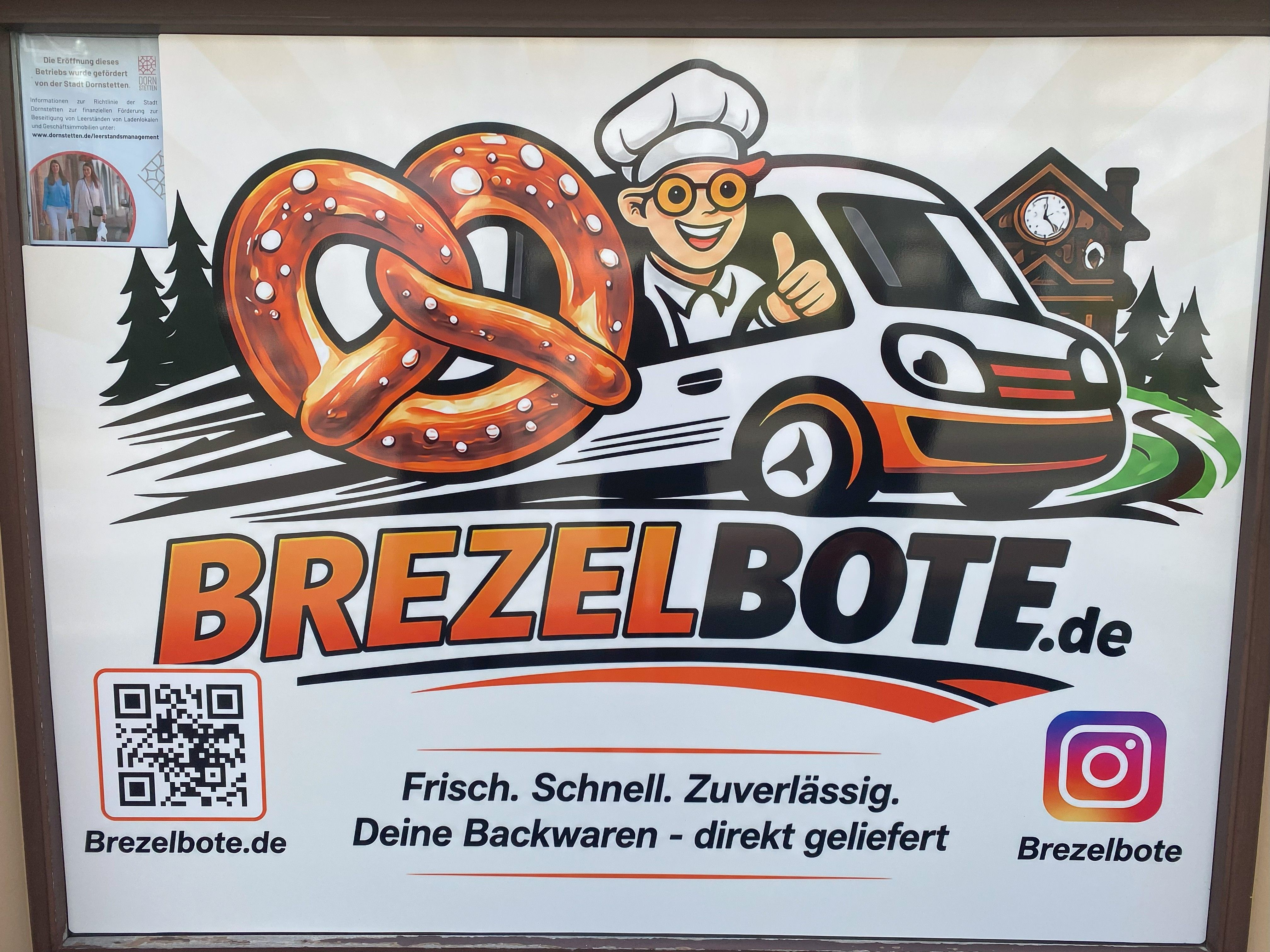 Schaufenster Brezelbote