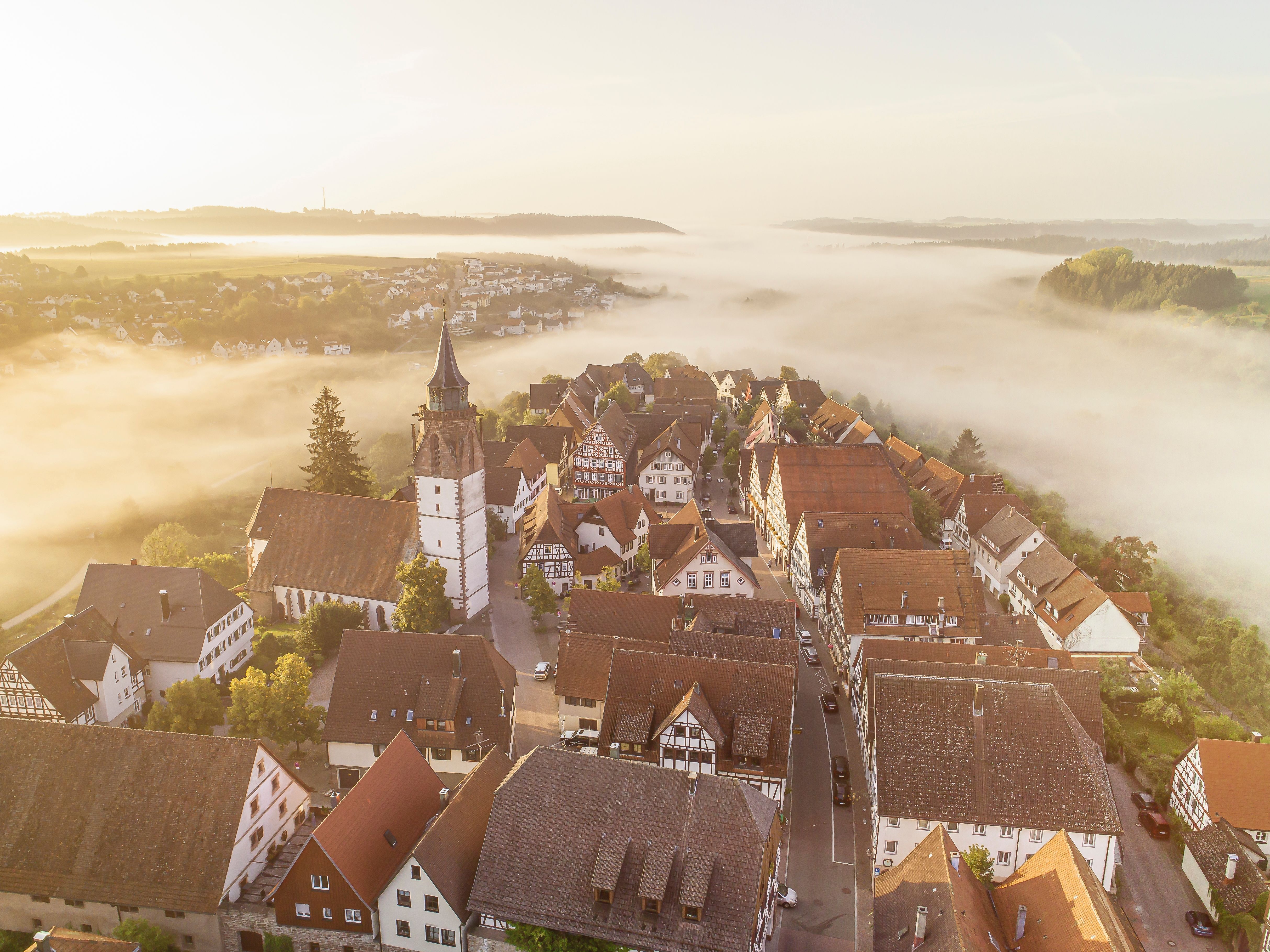 Blick auf Dornstetten