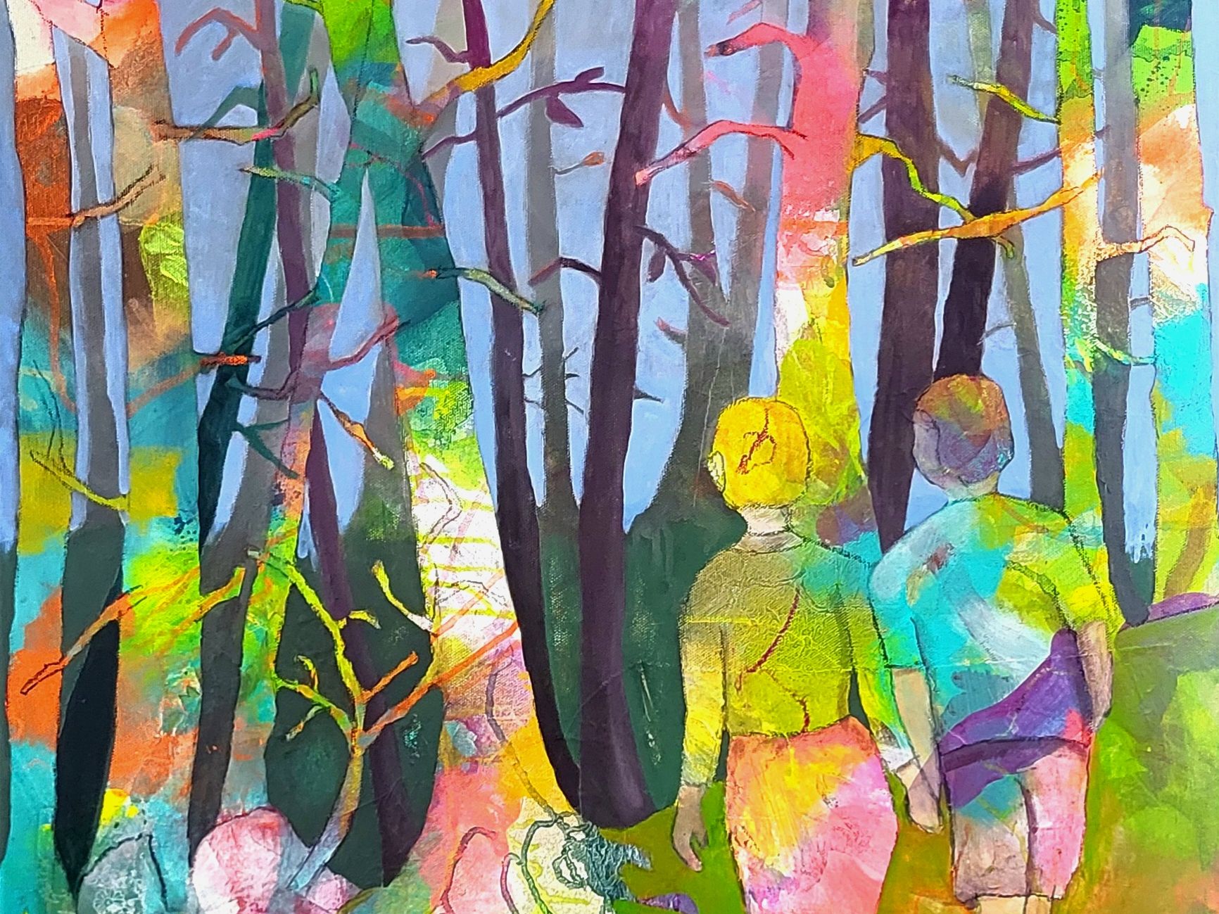 Titel des Bildes: Waldgang 2