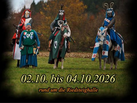 Ritterspile in Dornstetten an der Riedsteighalle vom 2.10 bis 4.10.2026